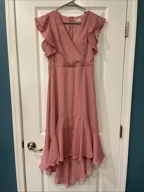 Gorgeous! Altar'd State Rose Pink Maxi dress